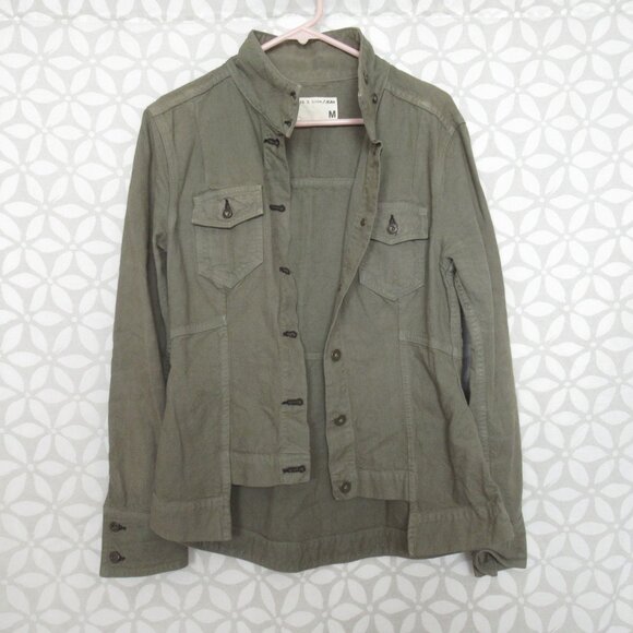 Rag & Bone Chamberlain Utility Jacket Army Green M - Picture 6 of 11